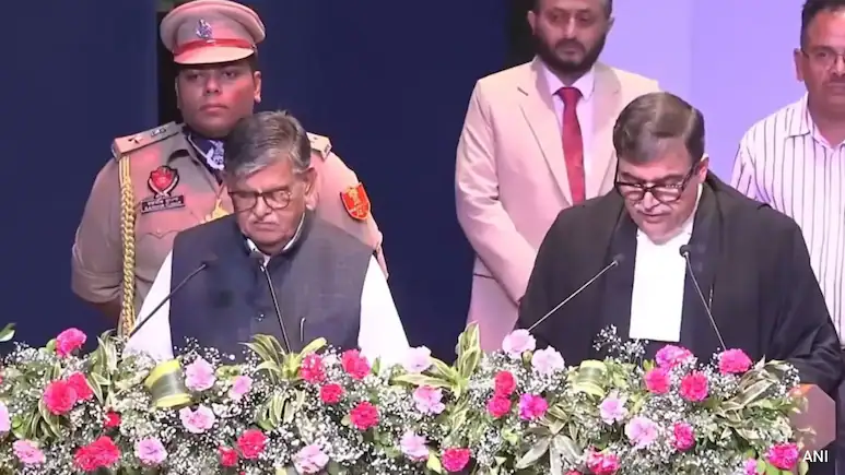 Justice Ashwani Kumar Mishra was sworn in as the Chief Justice of the Punjab and Haryana High