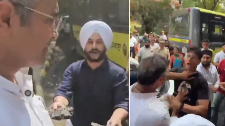 Delhi Minister Parvesh Verma argues he was provoked, explaining the row surrounding the slap