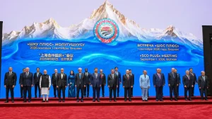 India is participating in the Shanghai Cooperation Organisation (SCO) Council of National