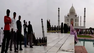 WATCH: What happened when a Taj Mahal photographer caught men staring at a foreign tourist