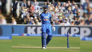 India's star batter Virat Kohli's stunning 139* against the West Indies in the 1st ODI has