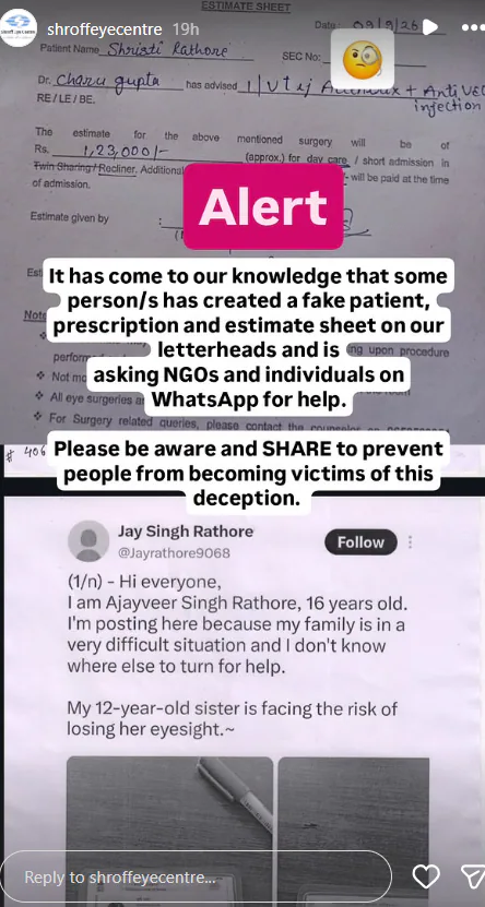 Man's Crowdfunding Drive For Sister's Surgery Went Viral. She Doesn't Exist