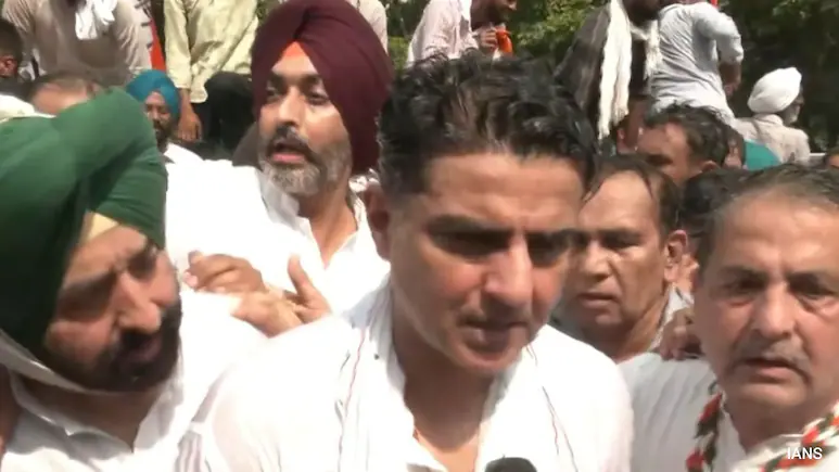 Congress Protests Against Dalit Labourer's Suicide, Sachin Pilot Detained