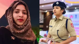 IPS officer Bushra Bano was transferred from her post as Additional Superintendent of Police