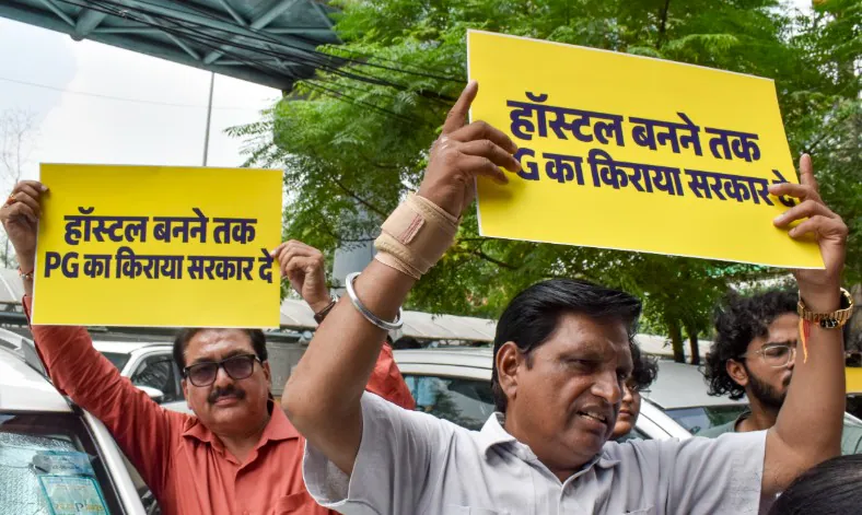 Delhi University does not publish any official consolidated figure about the number of hostel