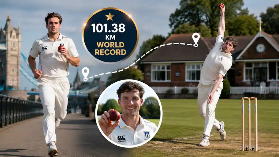 Sam Bodoano has etched his name into the record books by completing a remarkable 101.38 km
