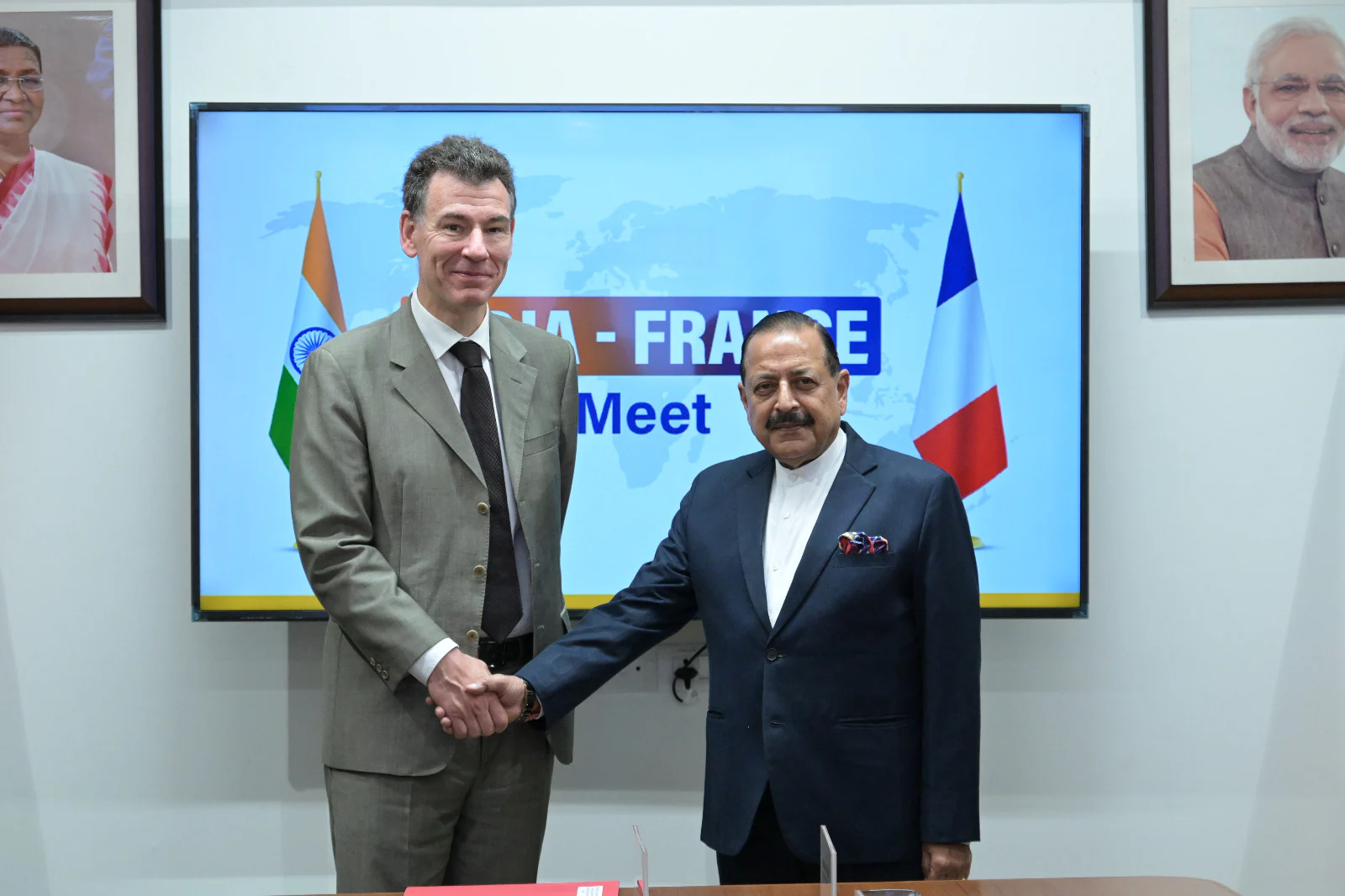 France is supporting India's Gaganyaan programme, particularly in astronaut training and space