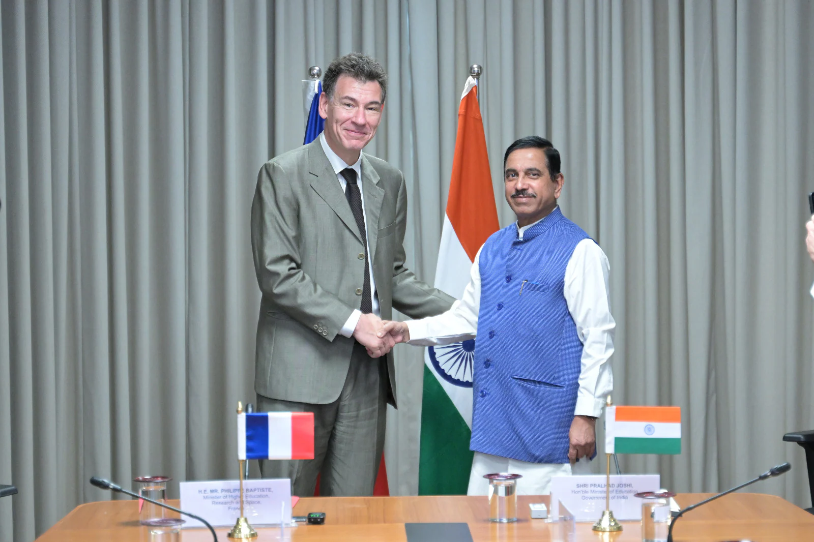 France is supporting India's Gaganyaan programme, particularly in astronaut training and space