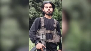 Jammu and Kashmir police said on Saturday that the terrorist killed during a gunfight yesterday