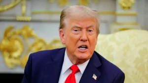 Trump claims US has 'almost total control' of Hormuz; argues, 'Iran playing out the inevitable'