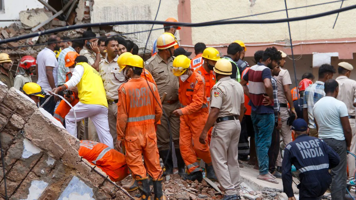 Three paying-guest (PG) buildings in Delhi have been declared dangerous and nine others found