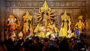 BJP's 11-Handed Durga Ad Sparks Fresh Row In Bengal — "Trivialising" Goddess