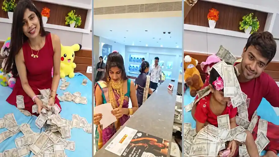 Her YouTube channel was a dazzle of gleaming gold jewelry and stacks of cash, a lifestyle laid
