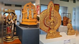 From temple replicas and traditional paintings to sporting memorabilia and models representing