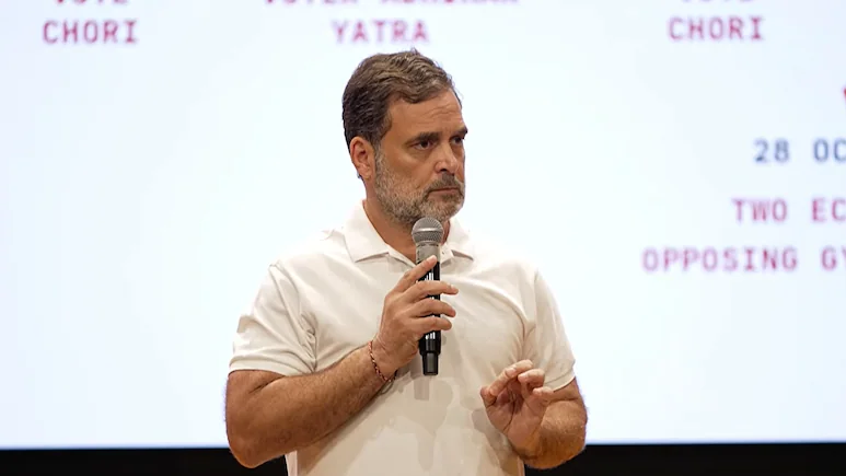 Addressing a press conference in New Delhi on Thursday, Gandhi termed Kumar a traitor, demanded
