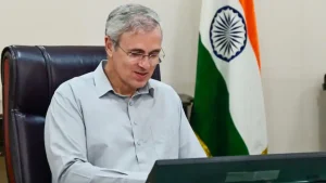 The National Conference , led by chief minister Omar Abdullah, announced a march to the BJP