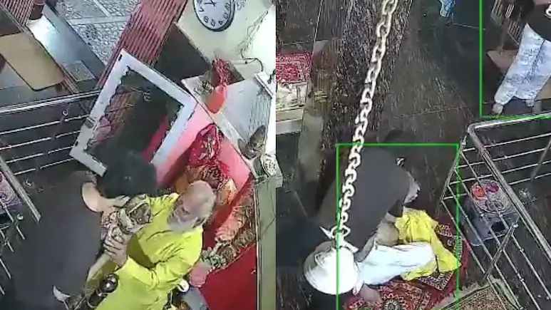 On Camera, Elderly Priest Punched, Kicked Over Bhajan Volume In Jaipur Temple