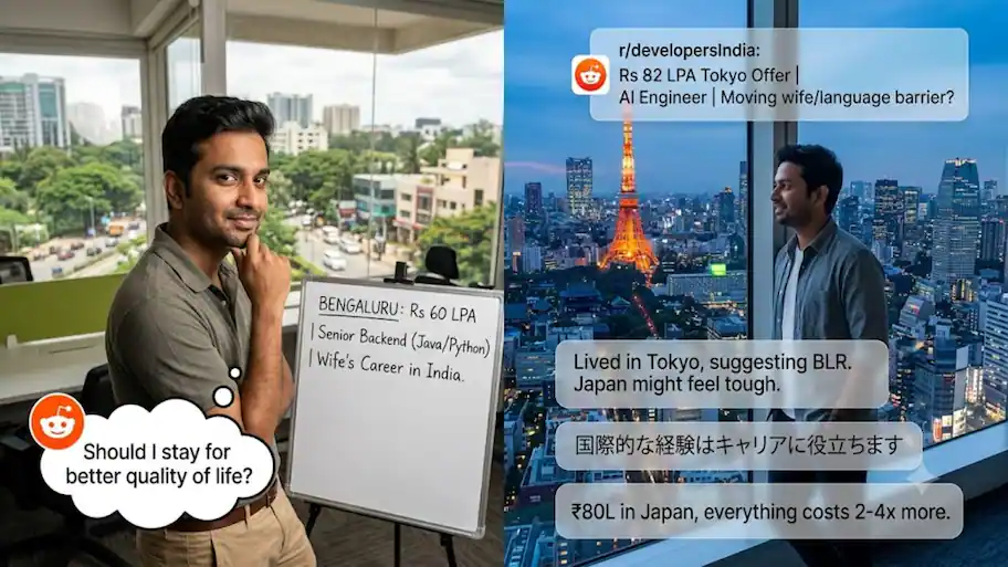 A move to Tokyo could require her to leave that job and find another opportunity in Japan
