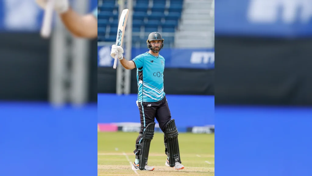 Glenn Maxwell's unbeaten 82 powered Belfast to 190 for four, before the Wolves restricted