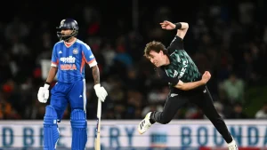 Matt Fisher will travel with the squad to Wellington as cover for the third T20I
