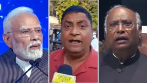 Mallikarjun Kharge reacted immediately and angrily to a heckle that wasn't
