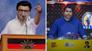 DMK vs TVK Credit War Over Periyar Library In Coimbatore