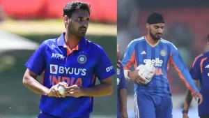 Bhuvneshwar Kumar was added to the squad after Arshdeep Singh sustained a blow to his bowling