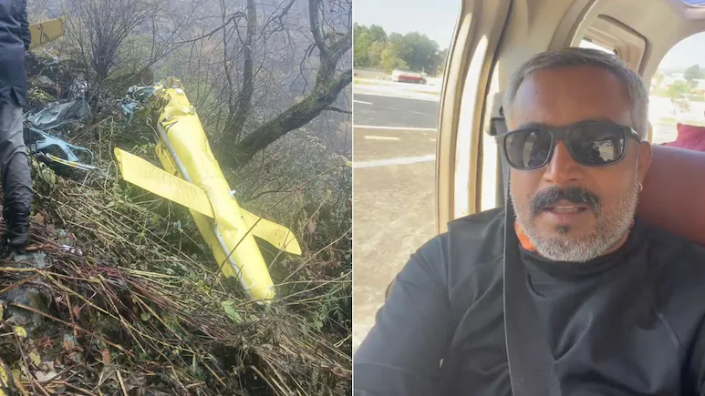 Passenger's Take-Off Selfie Video Before Deadly Chopper Crash In Uttarakhand