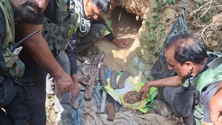 Old Terror Hideout Busted In Jammu And Kashmir's Handwara, Cache Of Arms Recovered