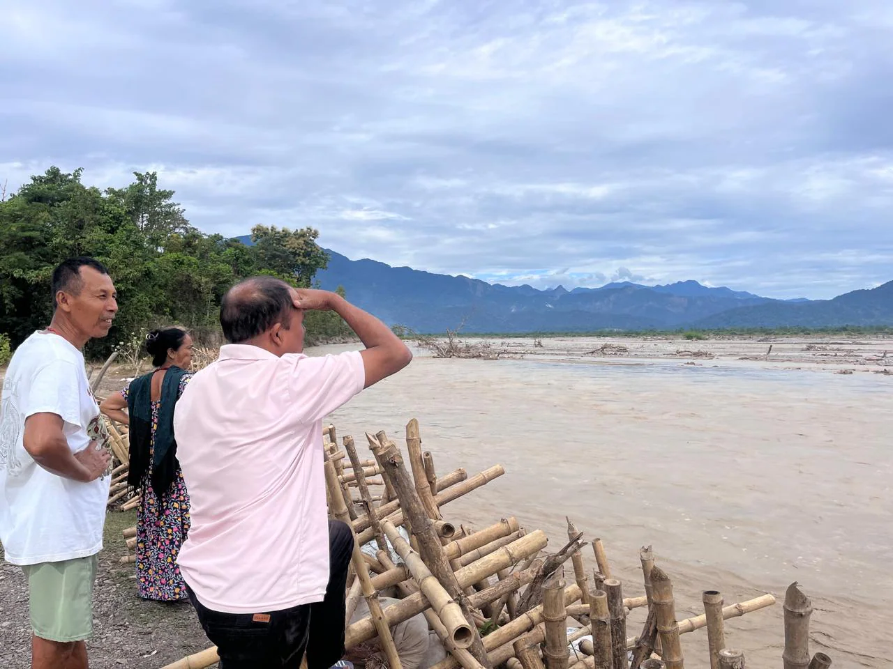 For instance, we have received reports that a glacial lake in Bhutan has developed a breach