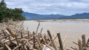 For instance, we have received reports that a glacial lake in Bhutan has developed a breach