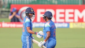 Harmanpreet Kaur was brutal and Deepti Sharma sublime as their twin centuries headlined India's