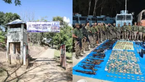 17 men allegedly impersonating registered cadres of Kuki armed groups were arrested