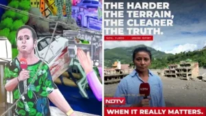 NDTV Reporter's Nepal Coverage Featured In Bhubaneswar Puja Pandal