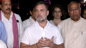 Gandhi said Monday’s march would bring together people irrespective of political affiliation