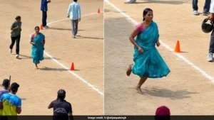 Watch: Jharkhand Woman Runs 1,600 Metres Barefoot In Saree To Pursue Home Guard Dream, Inspires