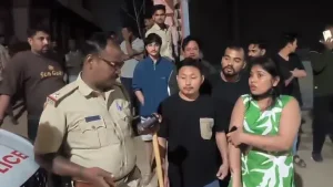 But three allegedly drunk men near Bengaluru's Electronic City decided to thrash and badly