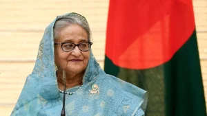 At that point in time, she (Hasina) was still the prime minister of Bangladesh