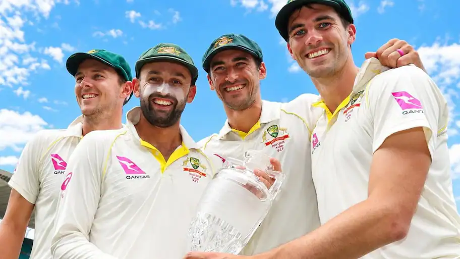 Australia's legendary bowling quartet of Pat Cummins, Mitchell Starc, Josh Hazelwood and Nathan