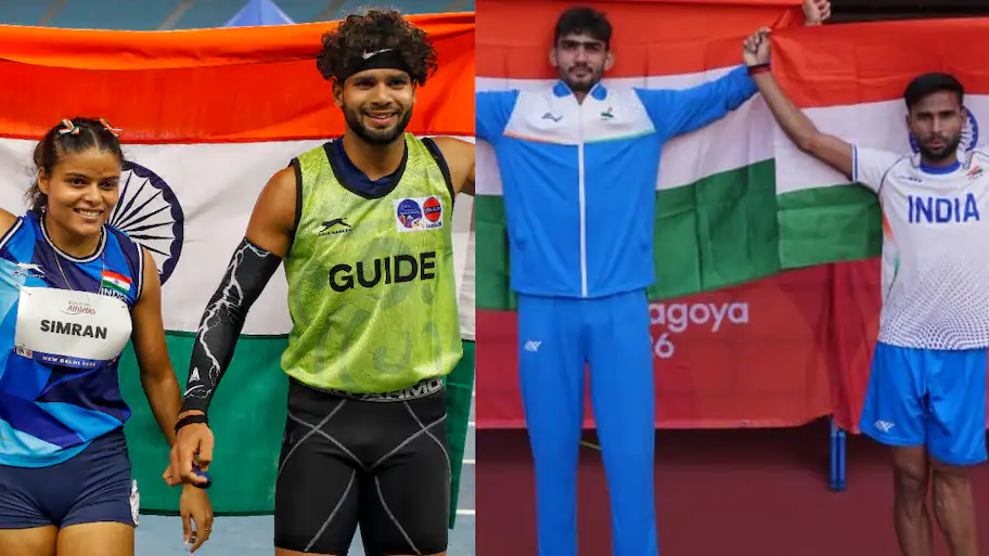 Pranav Desai won bronze in the men’s 100m T64 with a time of 11.96 seconds, improving