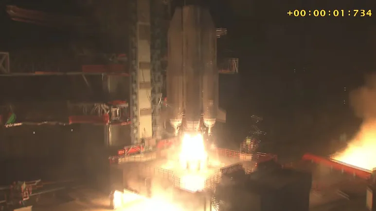 India's next-generation navigation satellite, NVS-03, has lifted off aboard the Geosynchronous