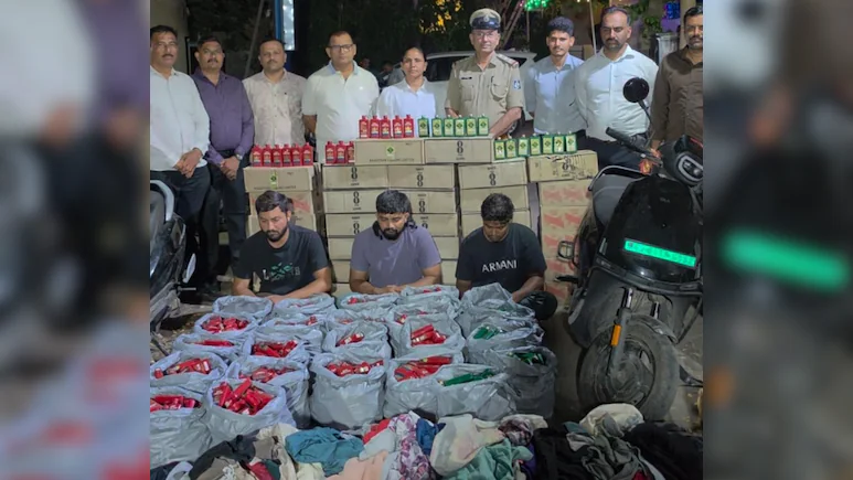 Over 2,500 Bottles Of Liquor, Smuggled Under Old Clothes, Seized In Gujarat