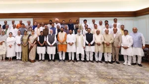 Haryana BJP MLAs met Prime Minister Narendra Modi at his residence on Saturday and discussed