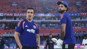 Despite a half-century from Sanju Samson, who came out firing right from the start, Team India