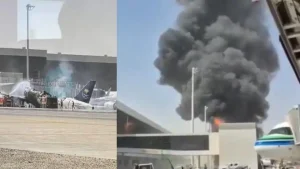 Eleven Indian nationals were injured in an attack on Riyadh airport, the Indian Embassy