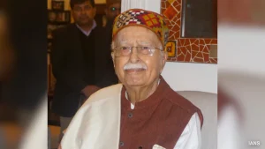 Veteran Bharatiya Janata Party (BJP) leader and former Deputy Prime Minister Lal Krishna Advani