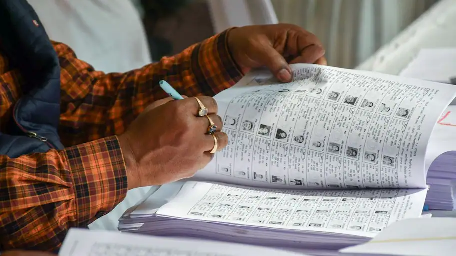 Voters who cannot find their names can check the electoral roll through the Election