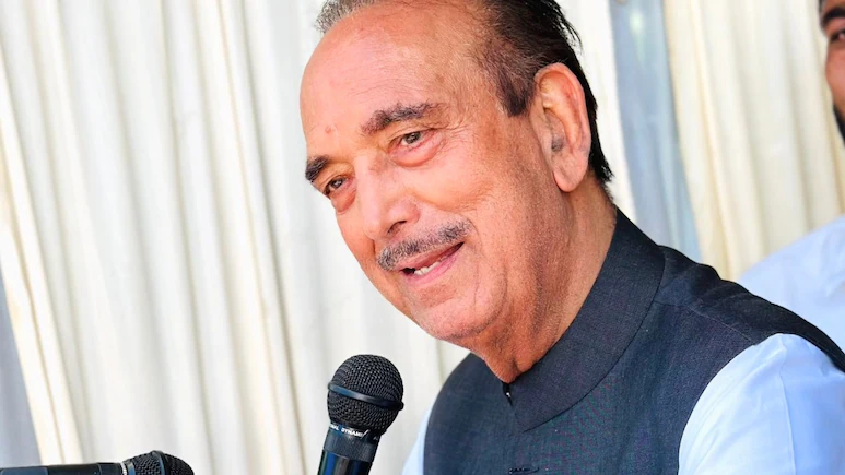 Former Jammu and Kashmir chief minister Ghulam Nabi Azad on Sunday said National Conference