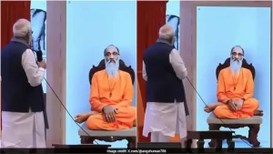 Recalling his meeting with Swami Chinmayananda in 1993, the Prime Minister said the spiritual