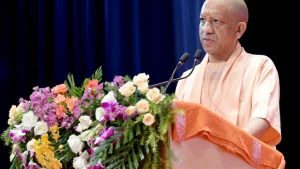 Uttar Pradesh Chief Minister Yogi Adityanath on Sunday announced that Bhadohi district is now